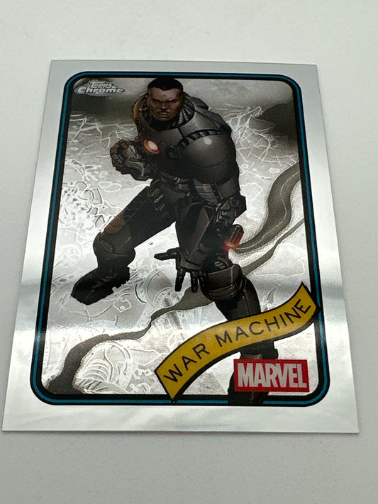 Marvel Topps Chrome War Machine Base