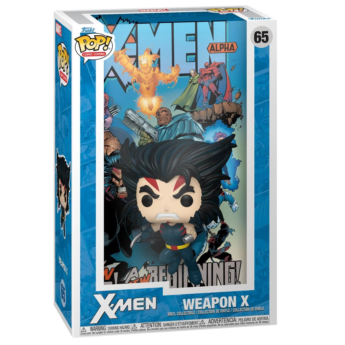 X-Men Age of Apocalypse Funko Pop! Comic Cover Figure #65 with Case
