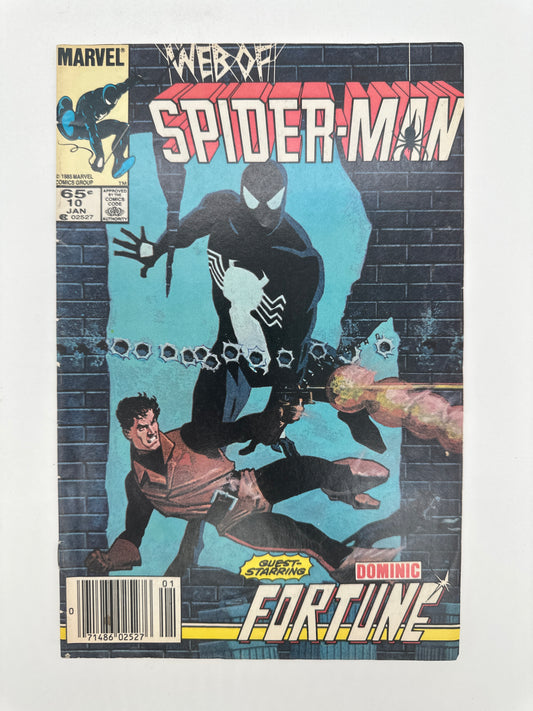 Web of Spider-Man #10 Newsstand VF
