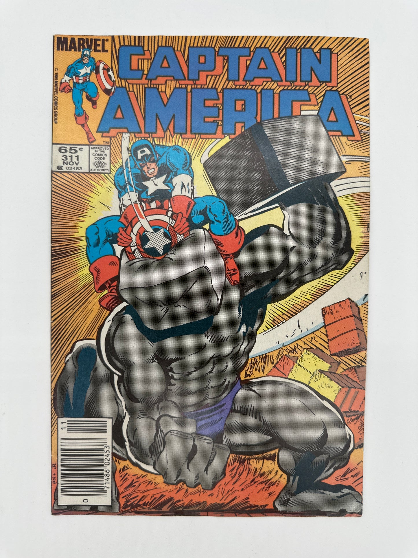 Captain America #311 Newsstand VF