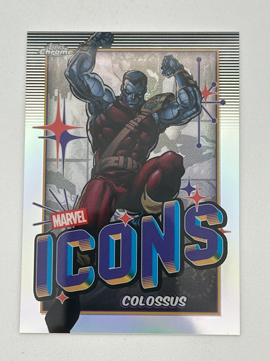 Marvel Topps Chrome Icons Colossus