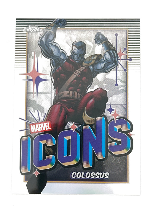 Marvel Topps Chrome Icons Colossus