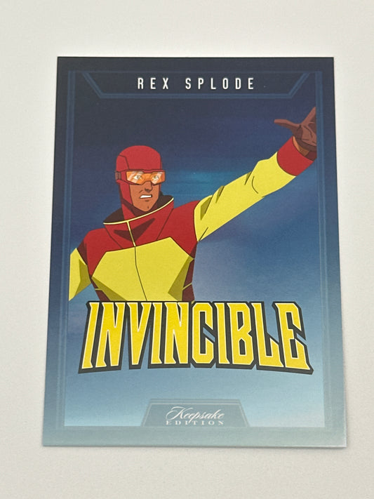 2025 Invincible Season 1 Keepsake Trading Card #034 Rex Splode Base Card