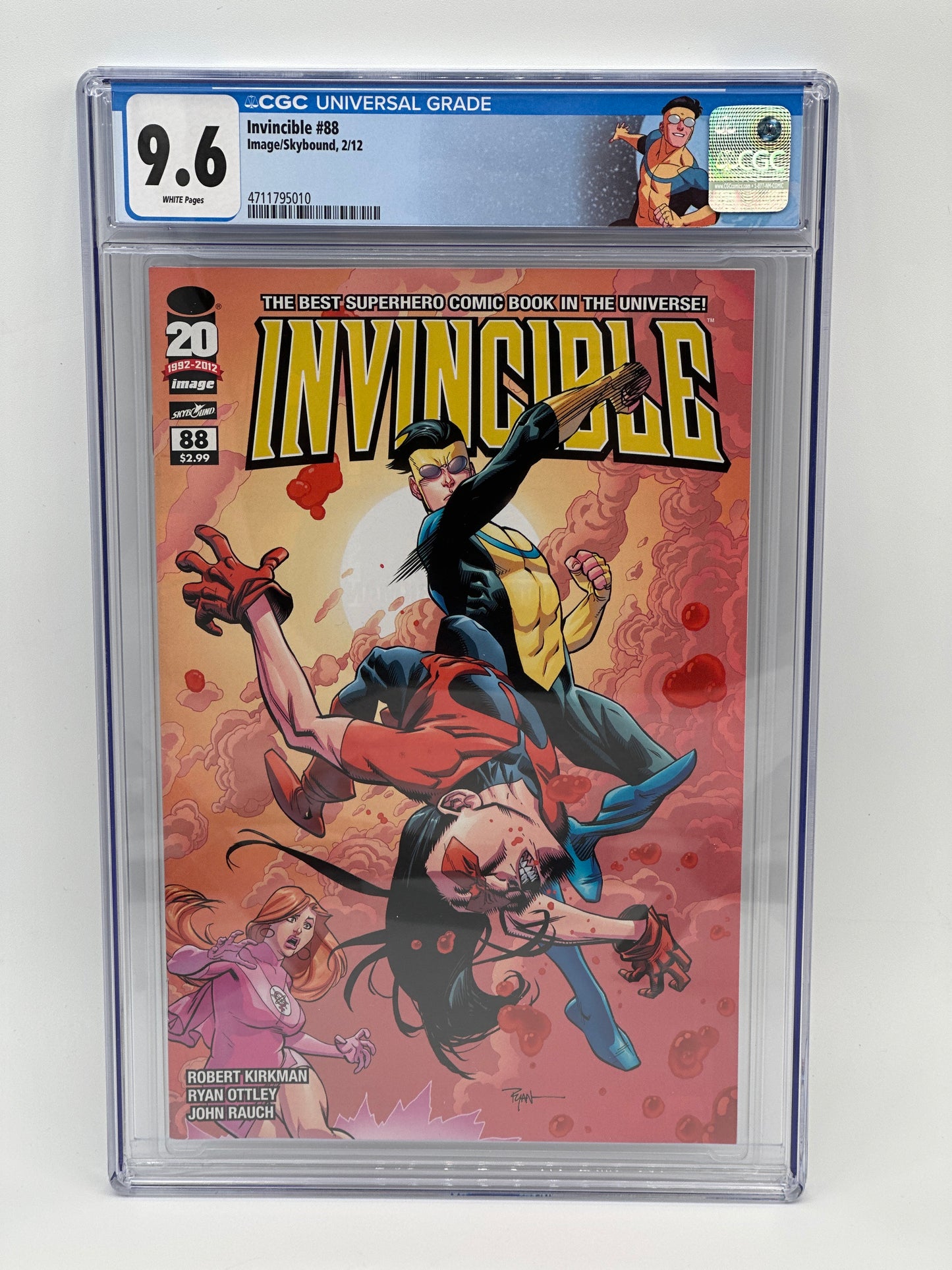 Invincible #88 CGC 9.6 Custom Label