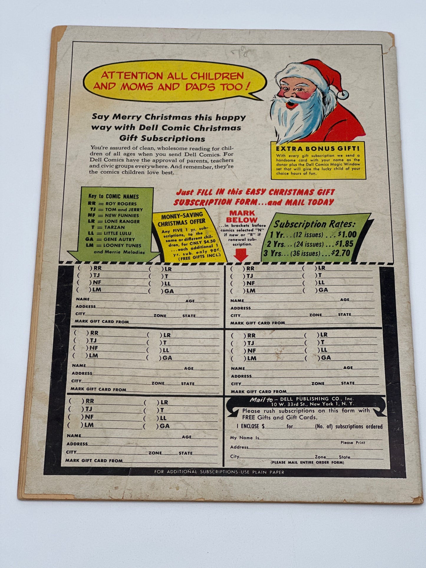 Tom and Jerry Comics #125 VG/FN