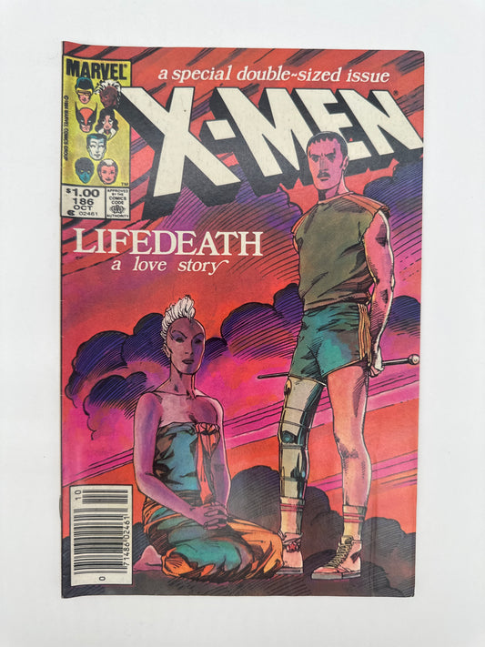 Uncanny X-Men #186 Newsstand VF