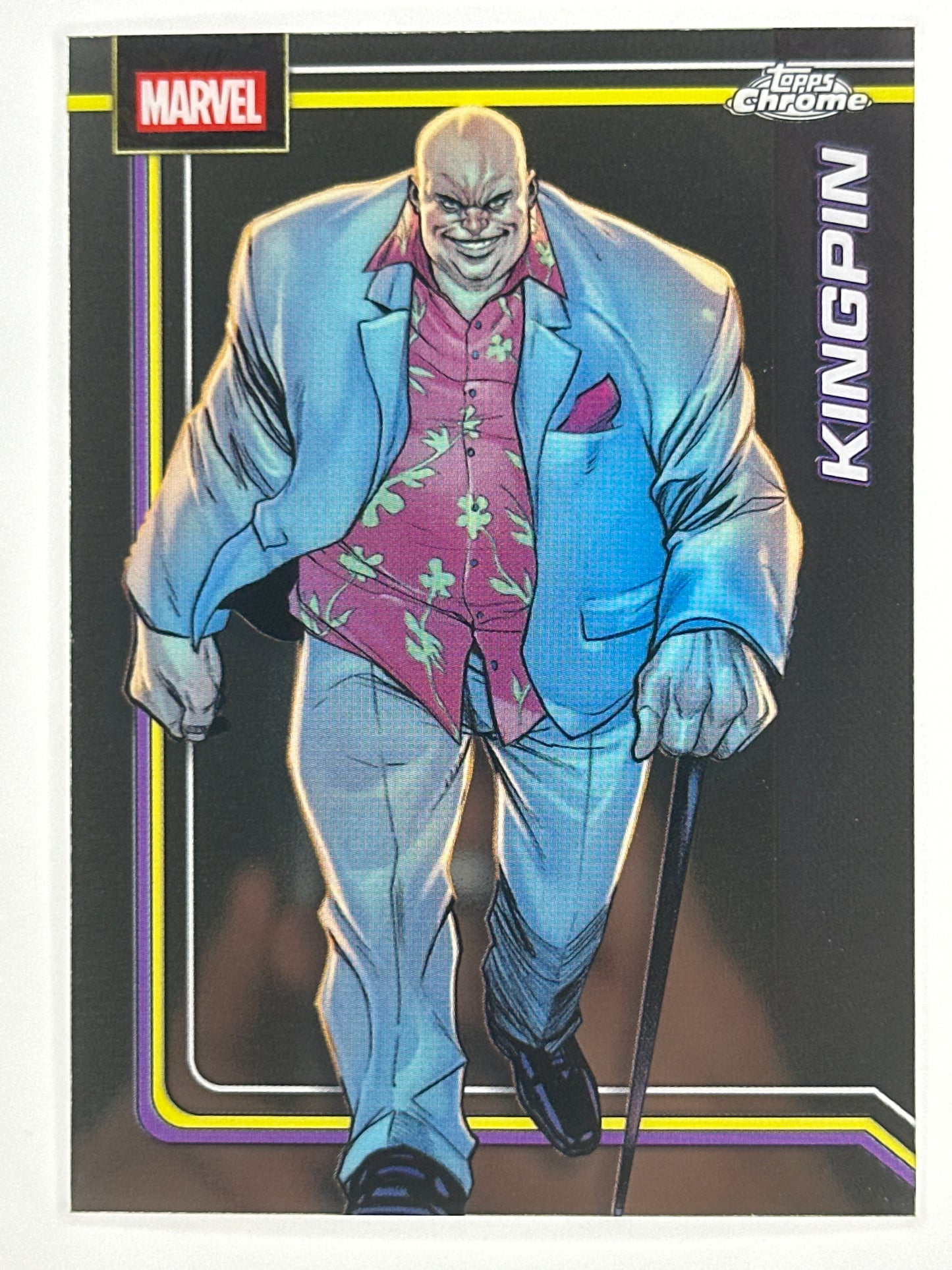 2026 Topps Marvel Chrome 065 Kingpin Base Card