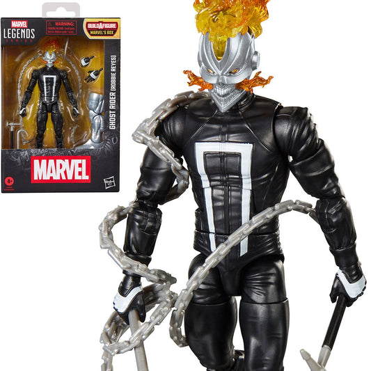 Marvel Legends Ghost Rider (Robbie Reyes) 6-Inch Action Figure – Marvel’s Box BAF by Hasbro