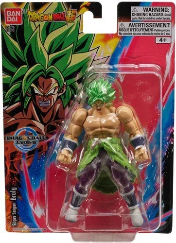 Bandai - Dragon Ball Super - Evolve - 5" Super Saiyan Broly Action Figure - Glass City Comics & Collectibles