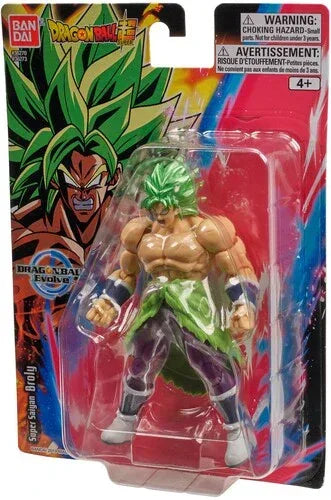Bandai - Dragon Ball Super - Evolve - 5" Super Saiyan Broly Action Figure - Glass City Comics & Collectibles