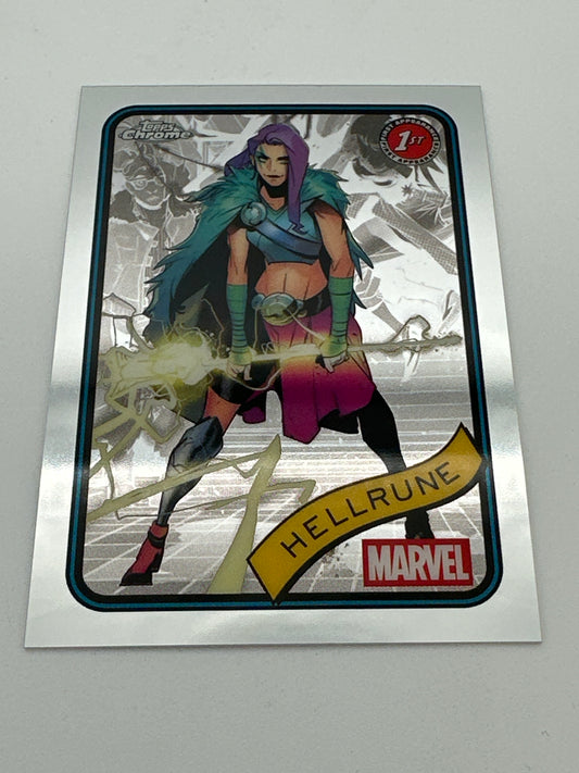Marvel Topps Chrome Hellrune Base