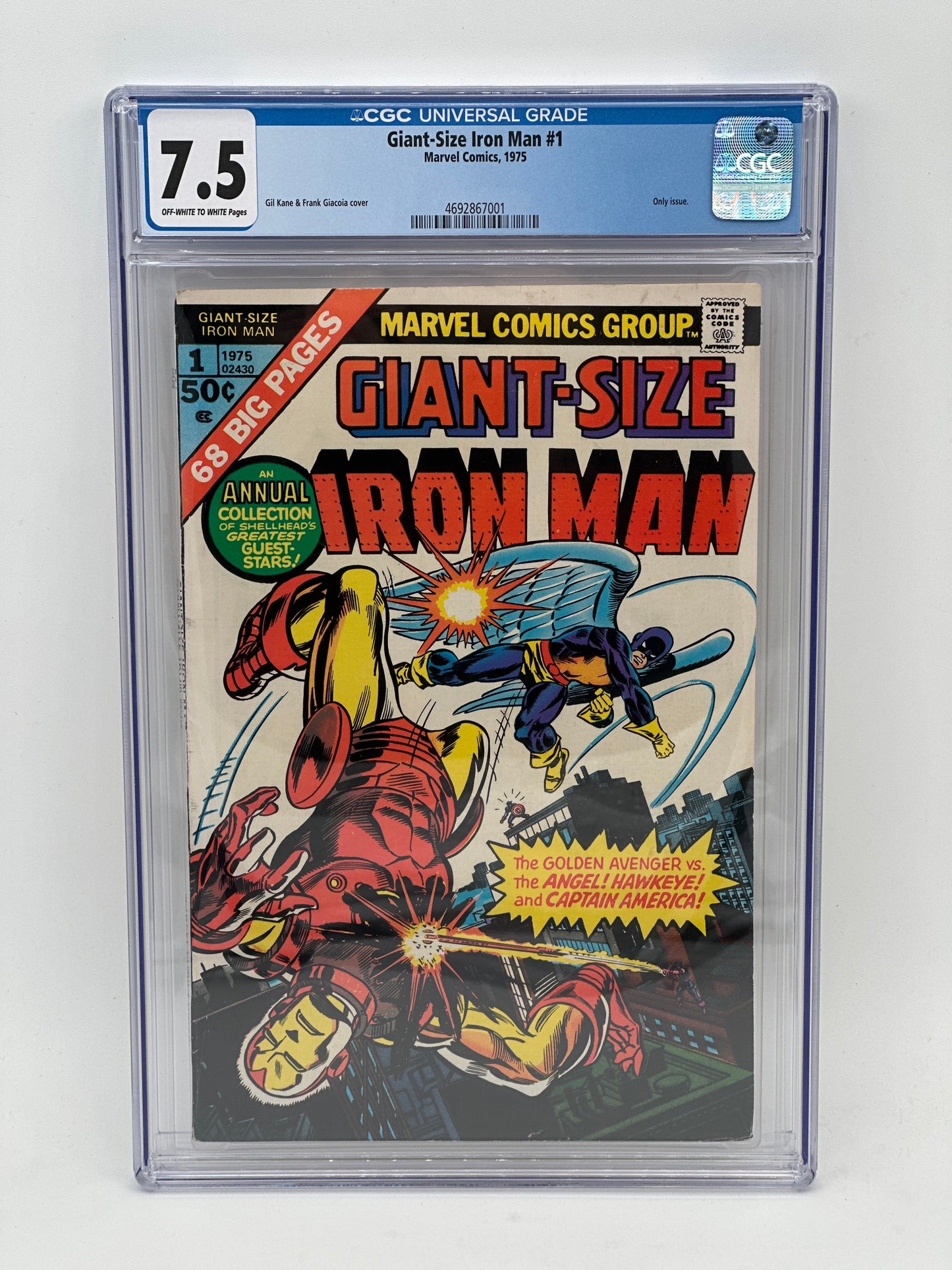 Giant-Size Iron Man #1 CGC 7.5