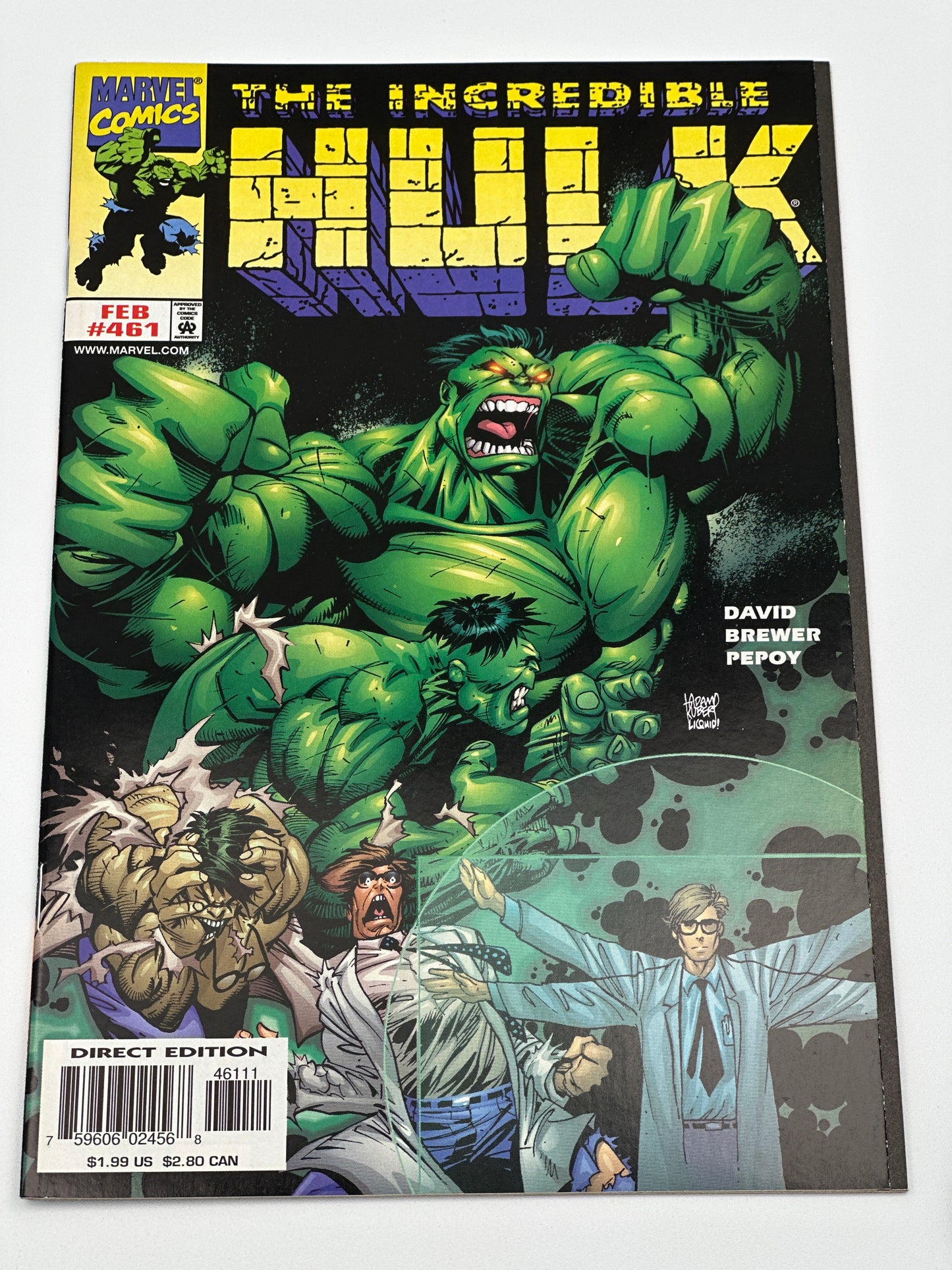 The Incredible Hulk #461 CVR A NM