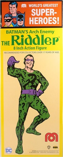 Mego - World’s Greatest Super Heroes - Riddler 50th Anniversary 8" Action Figure