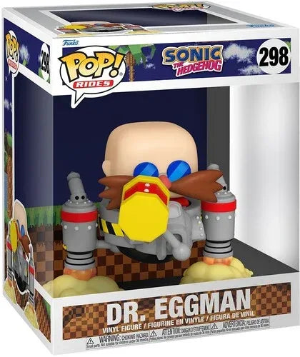 Funko Pop! Rides Deluxe: Sonic - Dr. Eggman - Glass City Comics & Collectibles