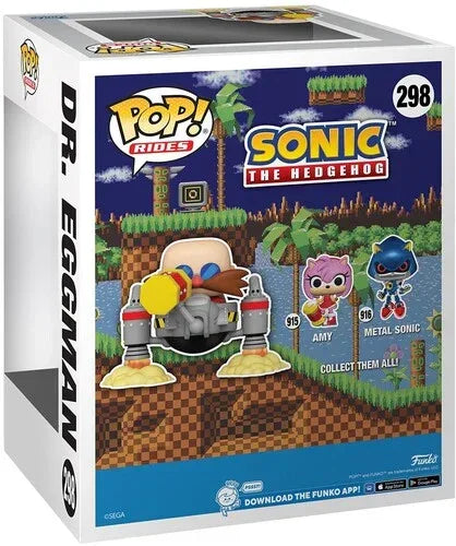 Funko Pop! Rides Deluxe: Sonic - Dr. Eggman - Glass City Comics & Collectibles