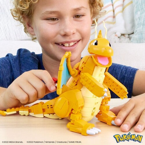 MEGA BLOKS - Pokemon: Dragonite, 388 Piece Building Toy Set