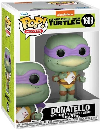 FUNKO POP! Movies: Teenage Mutant Ninja Turtles 1990 S2 - Donatello w/Napkin (TMNT) - Glass City Comics & Collectibles