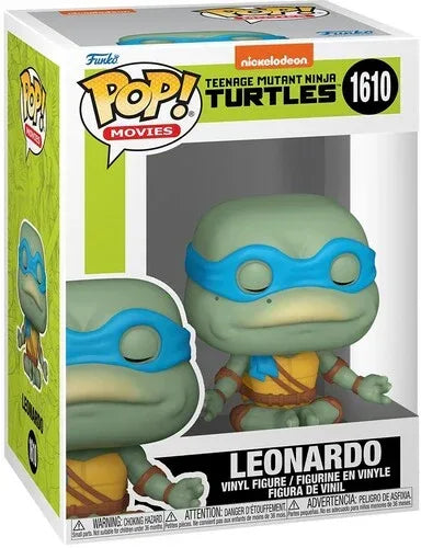 FUNKO POP! Movies: Teenage Mutant Ninja Turtles 1990 S2 - Leonardo (Meditating) (TMNT) - Glass City Comics & Collectibles