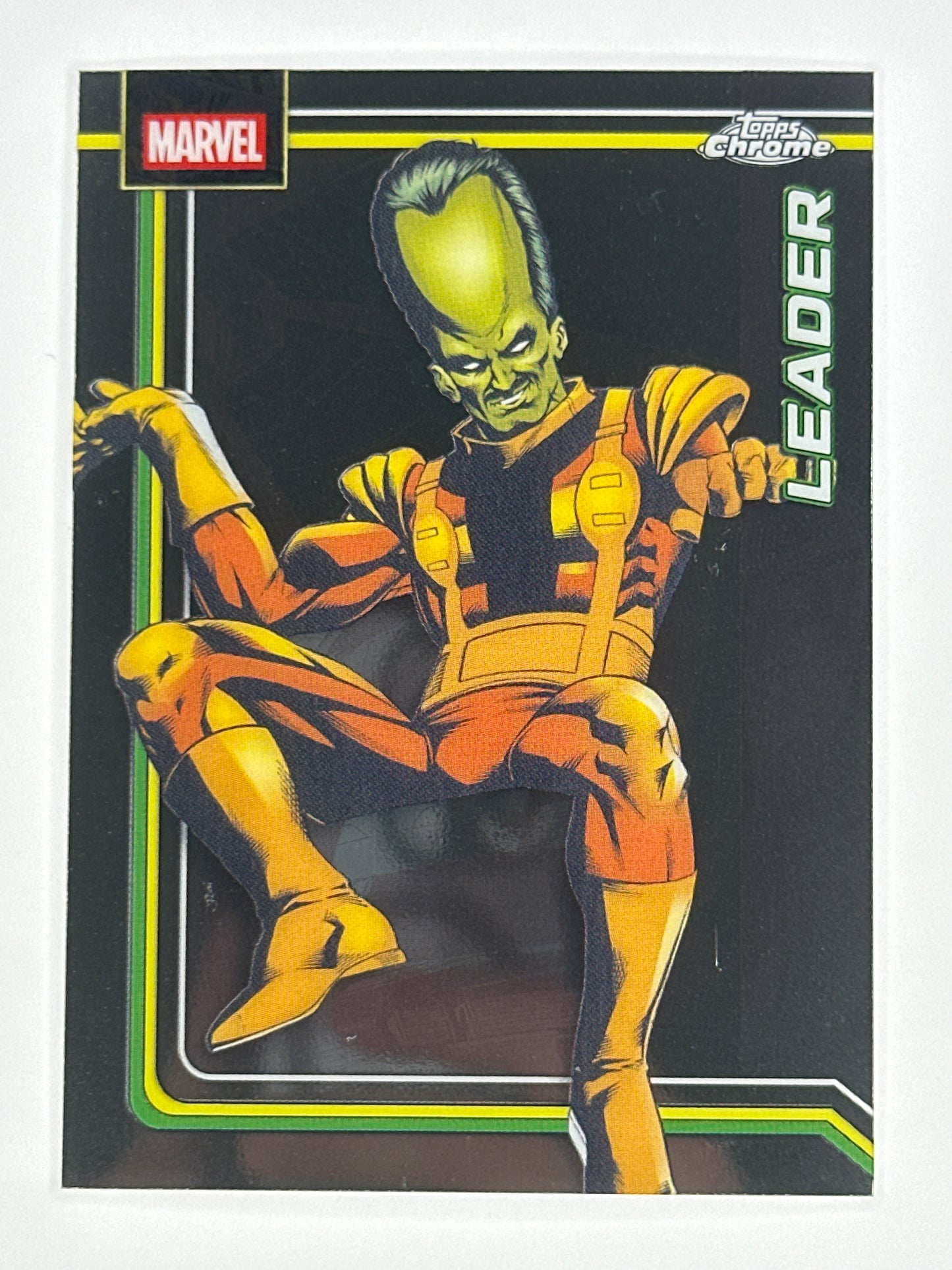 2026 Topps Marvel Chrome 068 Leader Base Card