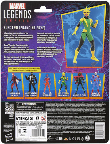 Hasbro Collectibles - Spider-Man Retro Comics - Marvel Legends - Electro (Francine Frye) Action Figure