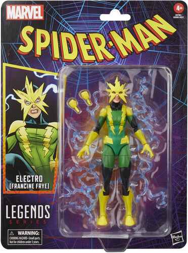 Hasbro Collectibles - Spider-Man Retro Comics - Marvel Legends - Electro (Francine Frye) Action Figure