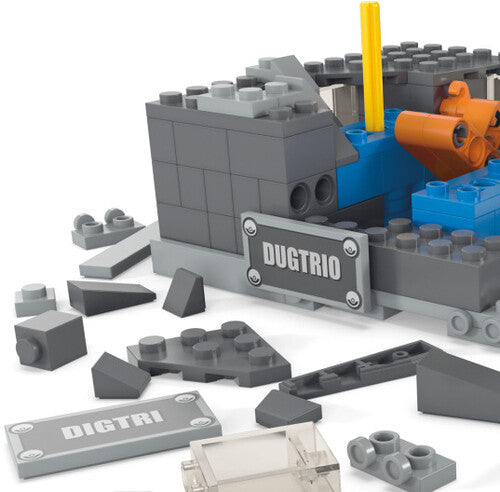 MEGA BLOKS - Pokemon: Mini Motion Dugtrio, 350 Piece Building Toy Set