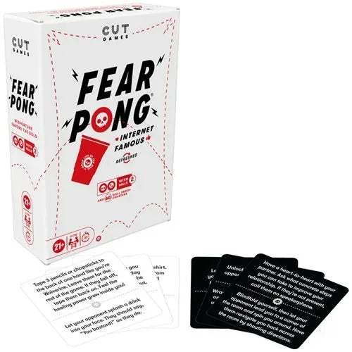 Fear Pong Adult Party Game - Glass City Comics & Collectibles