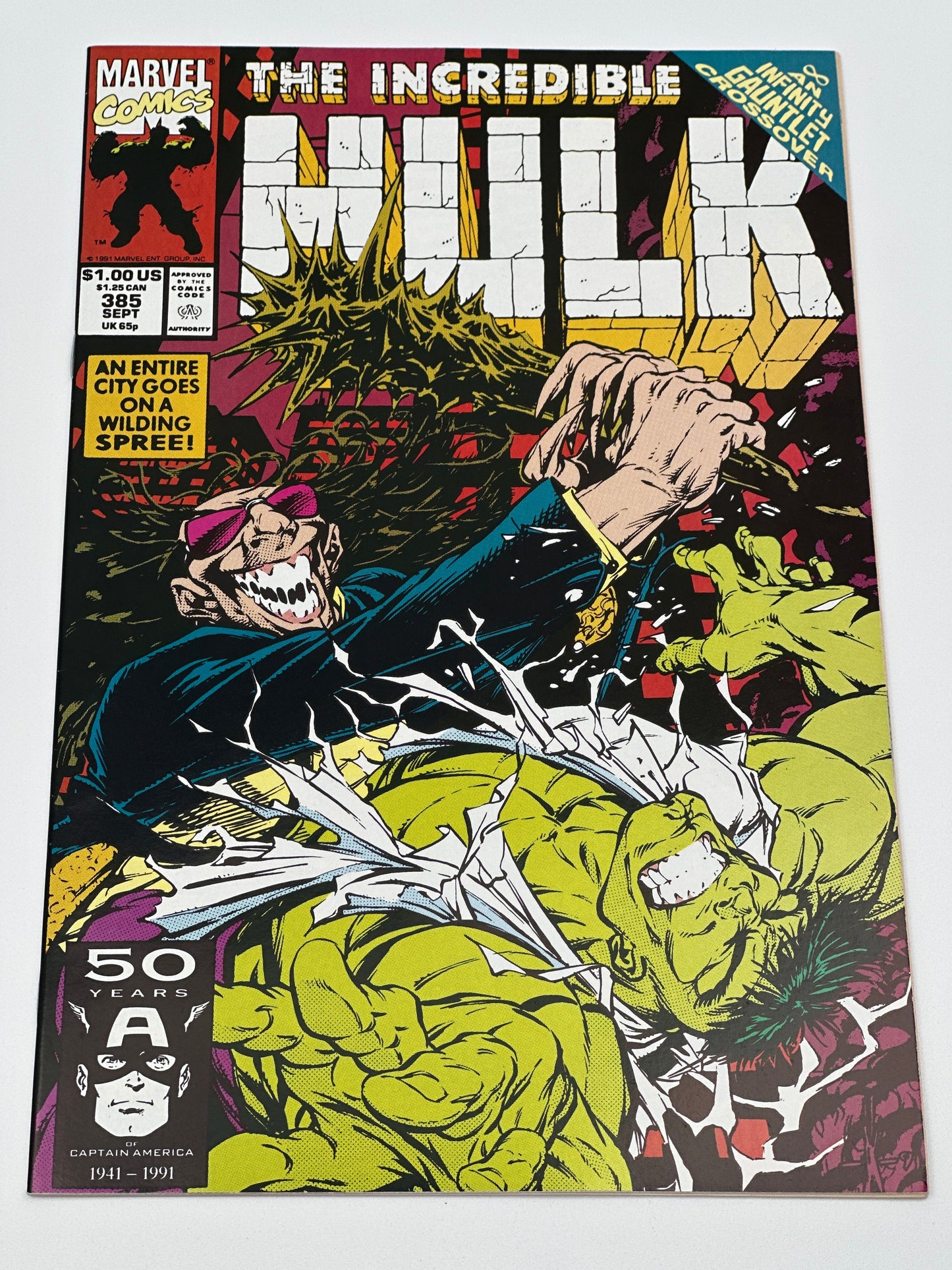 The Incredible Hulk #385 CVR A NM