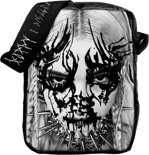 Rocksax - Poppy - Disagree - Crossbody Bag With Stash Pockets (Black)