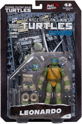 Teenage Mutant Ninja Turtles Page Punchers Wave 1 Leonardo 5-Inch Scale Action Figure with Comic