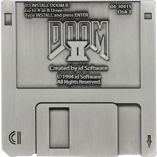 DOOM II - Limited Edition Replica - Floppy Disk - Glass City Comics & Collectibles