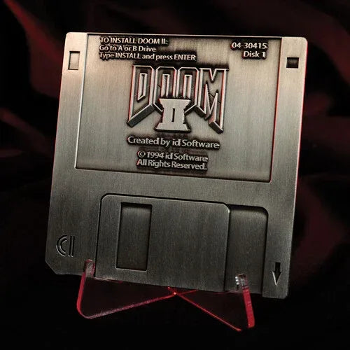 DOOM II - Limited Edition Replica - Floppy Disk - Glass City Comics & Collectibles