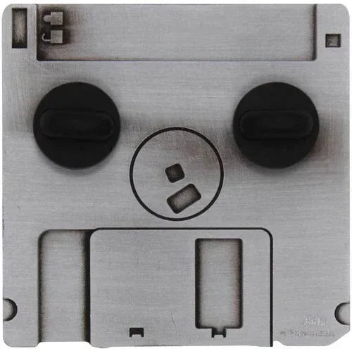 DOOM - Limited Edition Pin Badge - Floppy Disk - Glass City Comics & Collectibles