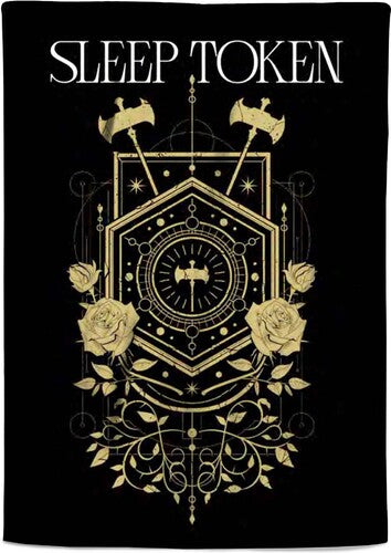 Rocksax - Sleep Token - Sherpa Fleece Throw - Even In Arcadia 4 (50 in x 60 in)