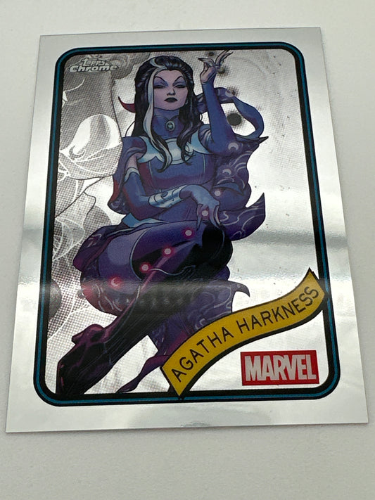 Marvel Topps Chrome Agatha Harkness Base