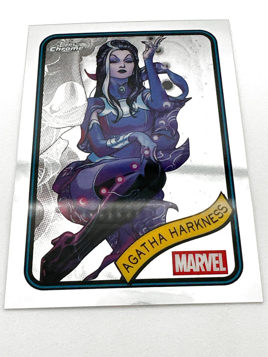 Marvel Topps Chrome Agatha Harkness Base