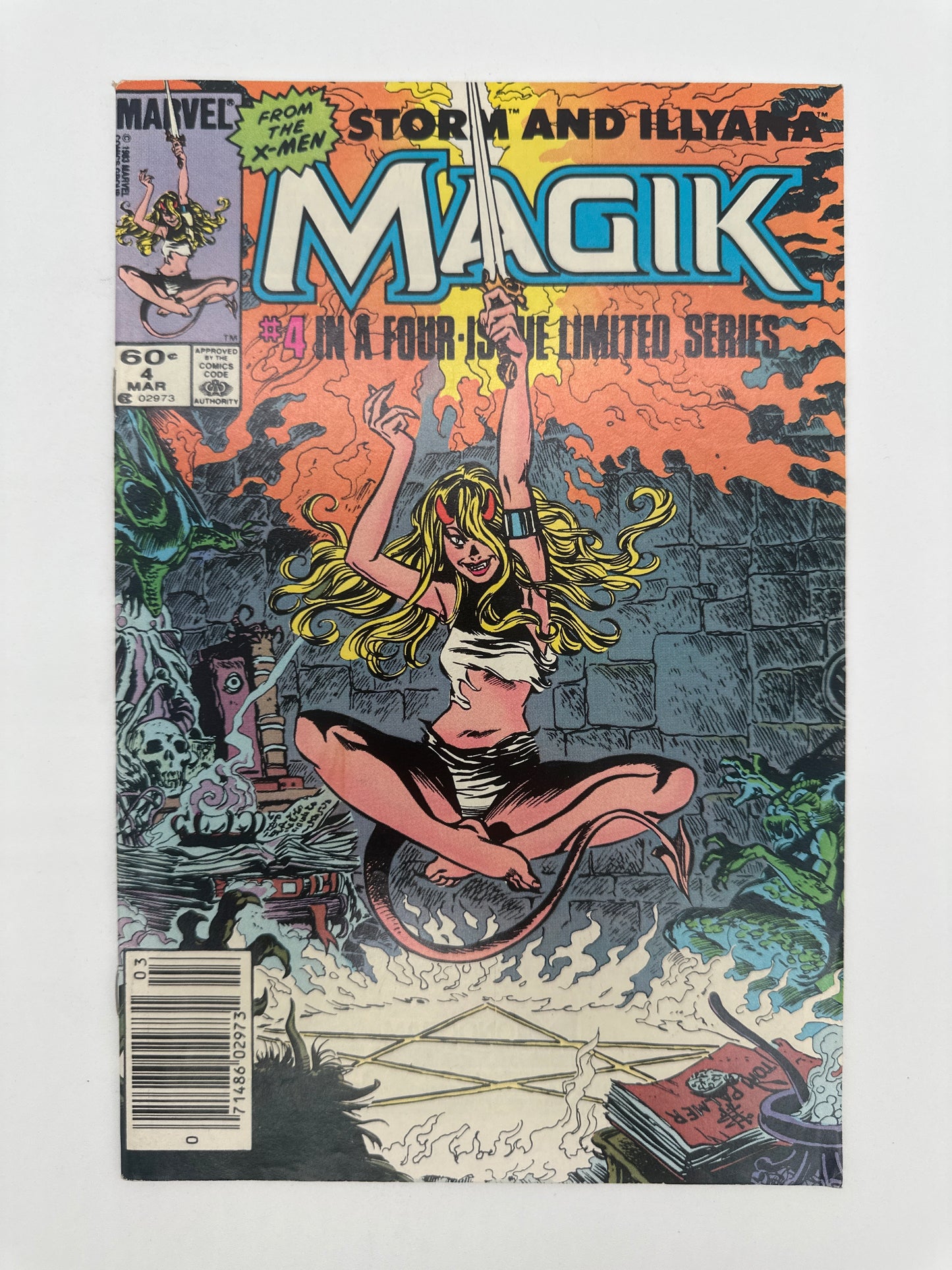 Magik #4 Newsstand VF