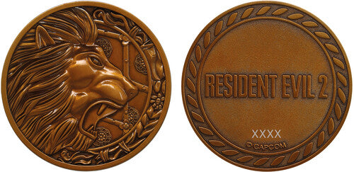 Resident Evil 2 R.P.D. Medallion Replica Set – Limited Edition by Fanattik