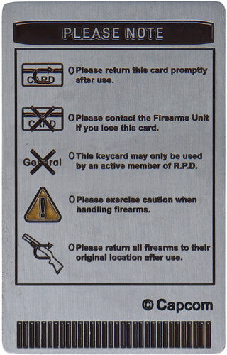 Resident Evil 2 R.P.D. Welcome Pack Limited Edition Replica Set – US Variant by Fanattik