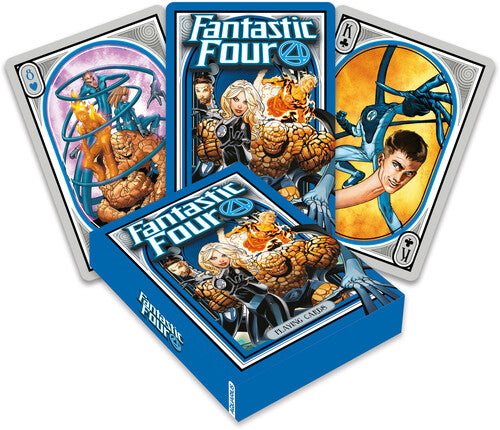 Marvel Fantastic Four Playing Cards – Comic Book Collectible Deck