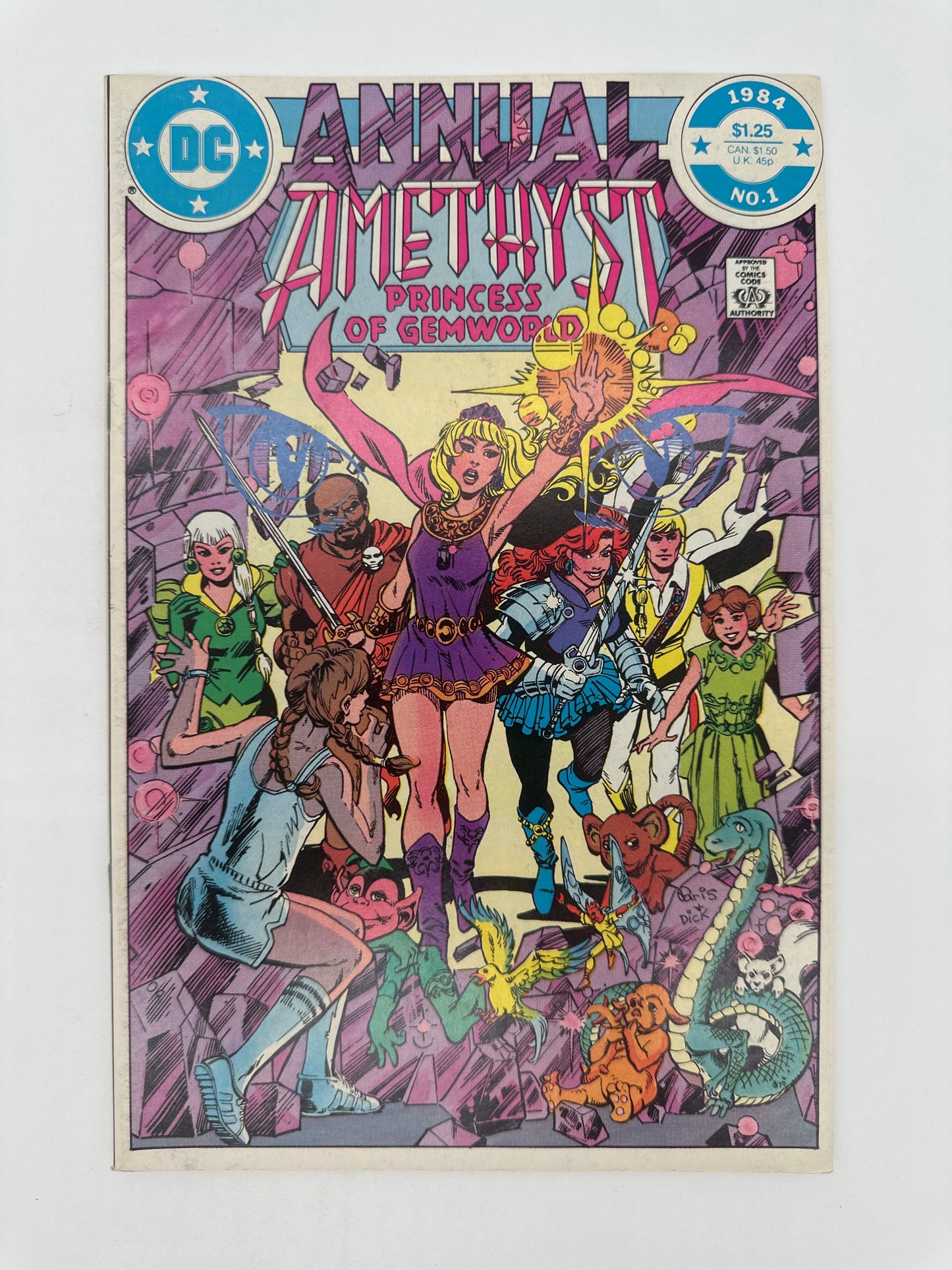 Amethyst Princess of Gemworld Annual #1 VF