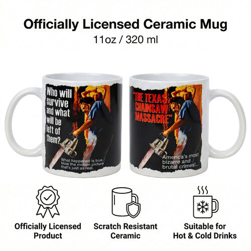 The Texas Chainsaw Massacre America's Most Brutal 11-Ounce Ceramic Coffee Mug
