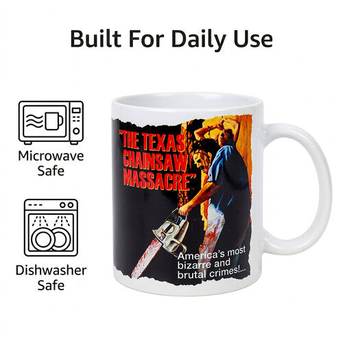 The Texas Chainsaw Massacre America's Most Brutal 11-Ounce Ceramic Coffee Mug