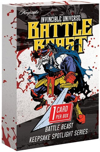 2026 Battle Beast 1st Edition Keepsake Spotlight Series Trading Card Box