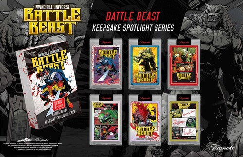 2026 Battle Beast 1st Edition Keepsake Spotlight Series Trading Card Box