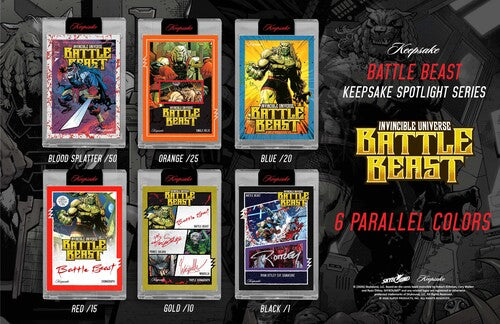 2026 Battle Beast 1st Edition Keepsake Spotlight Series Trading Card Box