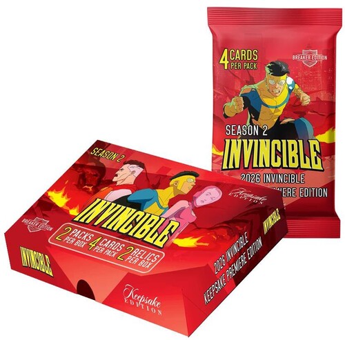 2026 Invincible Season 2 Keepsake Premiere Breaker Box