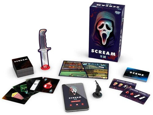 Scream The Game – Ghost Face Cooperative Horror Board Game by Goliath Games