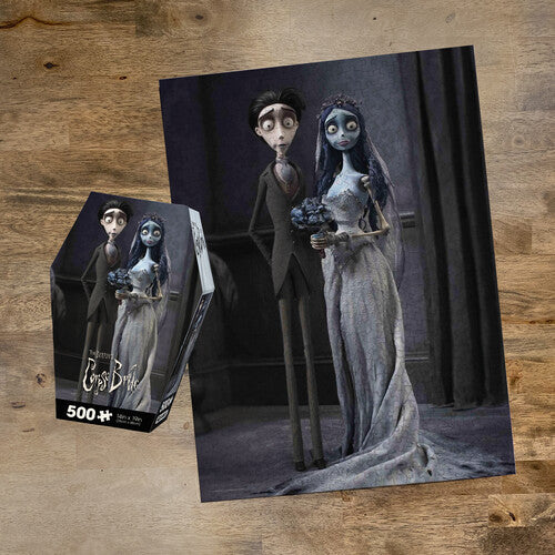 Tim Burton's Corpse Bride Coffin Box 500-Piece Jigsaw Puzzle